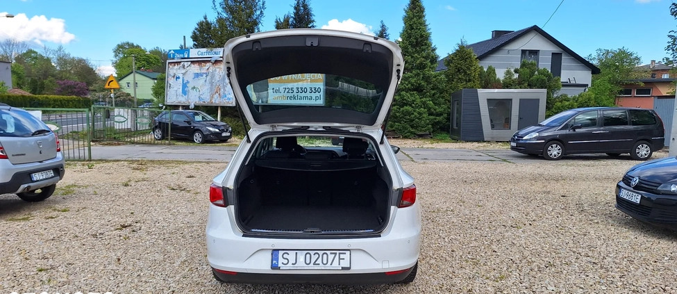 Seat Leon cena 41000 przebieg: 135470, rok produkcji 2014 z Jaworzno małe 631